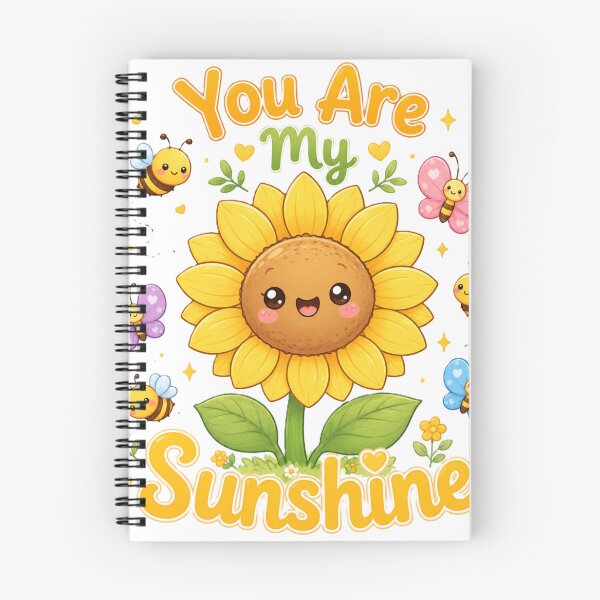 Item preview, You Are My Sunshine Cute Sunflower Bees Butterflies Kawaii Design designed and sold by Sharlo Shop.