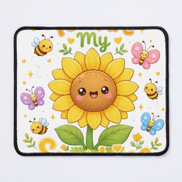 Item preview, You Are My Sunshine Cute Sunflower Bees Butterflies Kawaii Design designed and sold by Sharlo Shop.