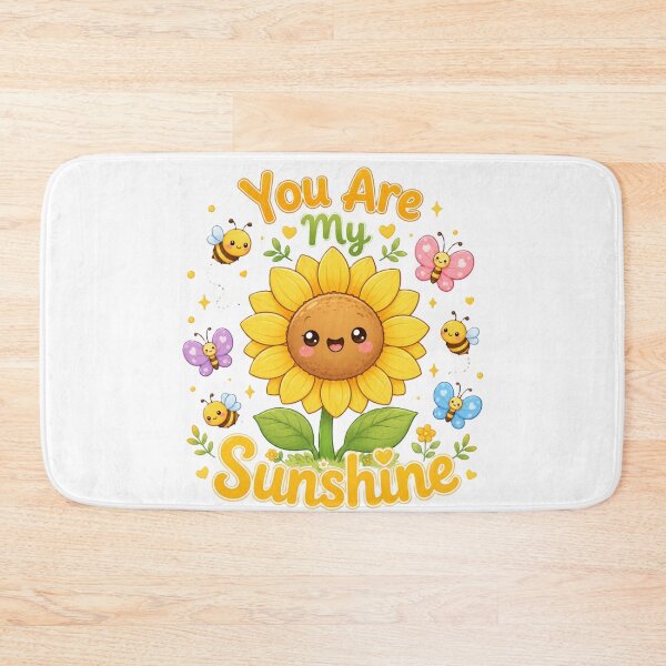 Item preview, You Are My Sunshine Cute Sunflower Bees Butterflies Kawaii Design designed and sold by Sharlo Shop.