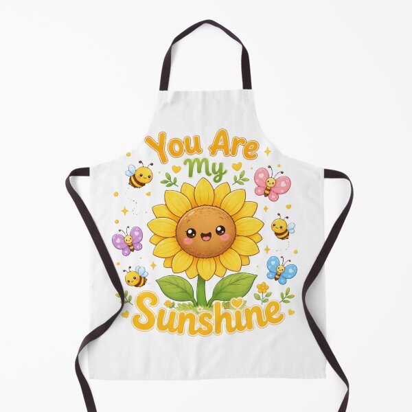 Item preview, You Are My Sunshine Cute Sunflower Bees Butterflies Kawaii Design designed and sold by Sharlo Shop.