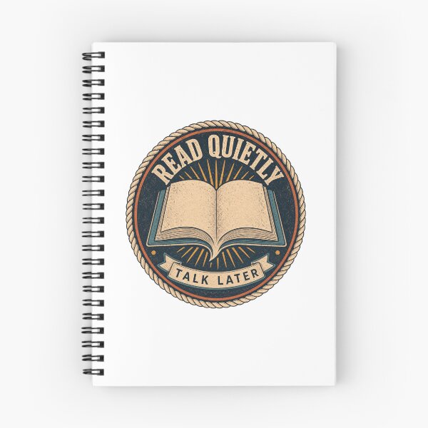 Item preview, Silent Book Club Motto designed and sold by pirminio.
