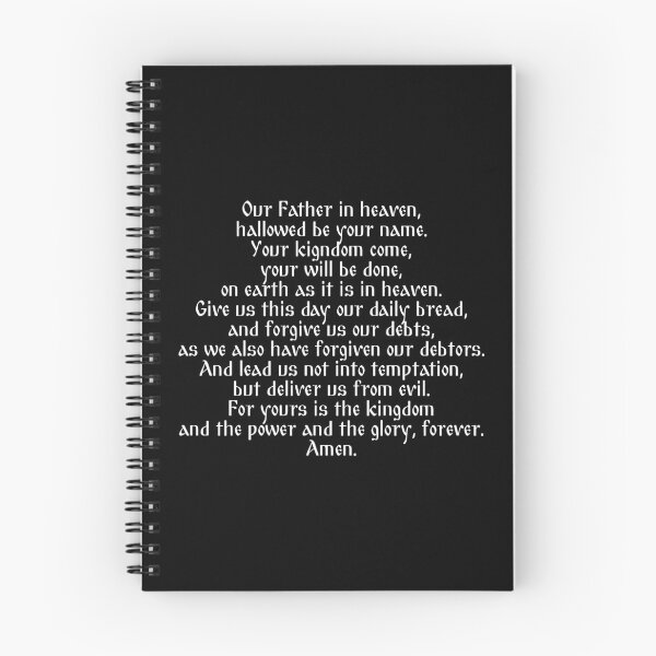 Item preview, Lord's Prayer (Matthew 6:9-13) designed and sold by therodion.