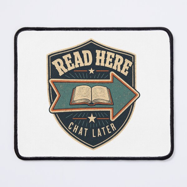 Item preview, Silent Reading Club motif designed and sold by pirminio.