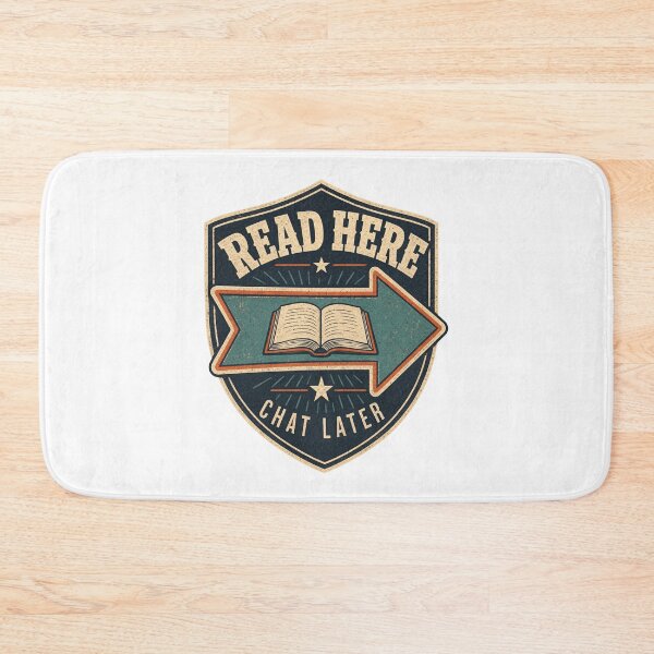Item preview, Silent Reading Club motif designed and sold by pirminio.