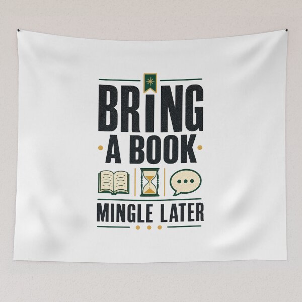 Item preview, Silent Book Club Design designed and sold by pirminio.