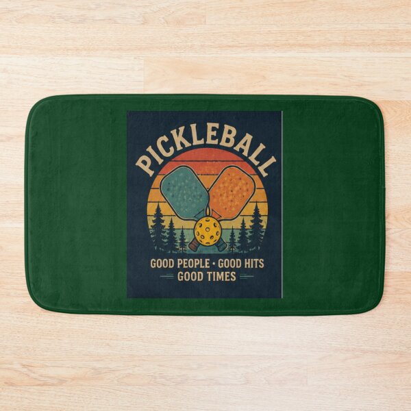 Item preview, Retro Sunset Pickleball – Good People Good Times Vintage Sport designed and sold by HALYNA070824.
