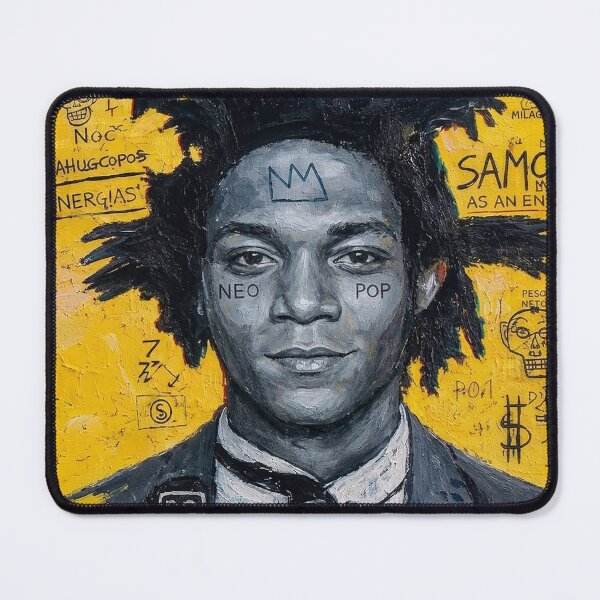 Item preview, bash 2 , a portrait of Jean Michel Basquiat designed and sold by Boreal Apparel.