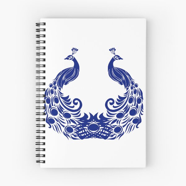 Item preview, Symmetrical Peacock Art Elegant Bird Design designed and sold by Justyna93.