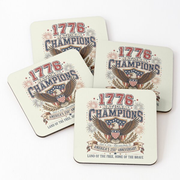 Item preview, 1776 National Champs Funny Patriotic America Founding Father 2 designed and sold by D4nnyBoiArt.