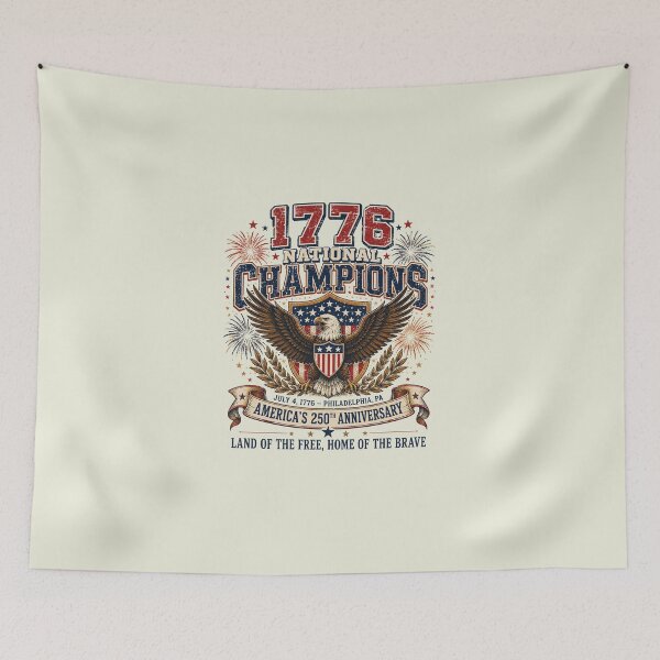 Item preview, 1776 National Champs Funny Patriotic America Founding Father 2 designed and sold by D4nnyBoiArt.