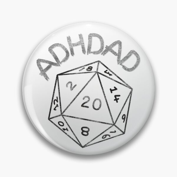 Aperçu de l'œuvre Papa TDAH créée et vendue par EverythingAshh.