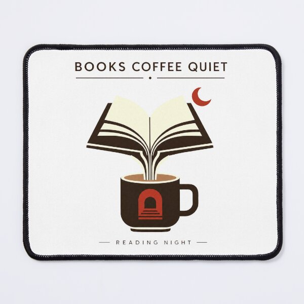 Item preview, Silent Book Club Reading Coffee designed and sold by pirminio.