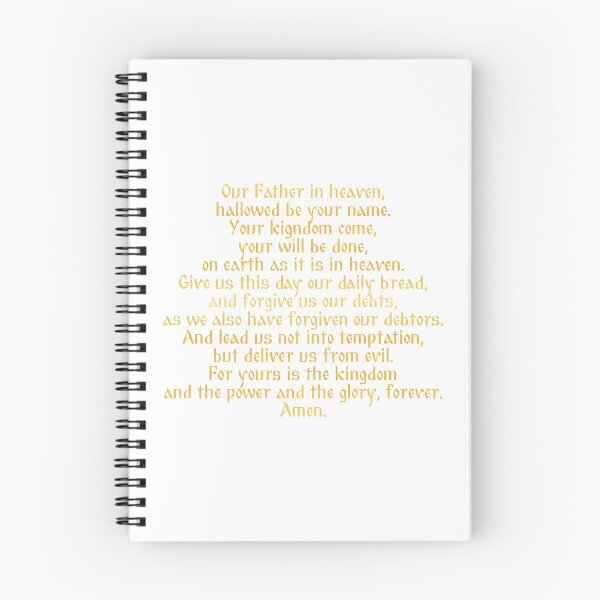 Item preview, Lord's Prayer Gold designed and sold by therodion.