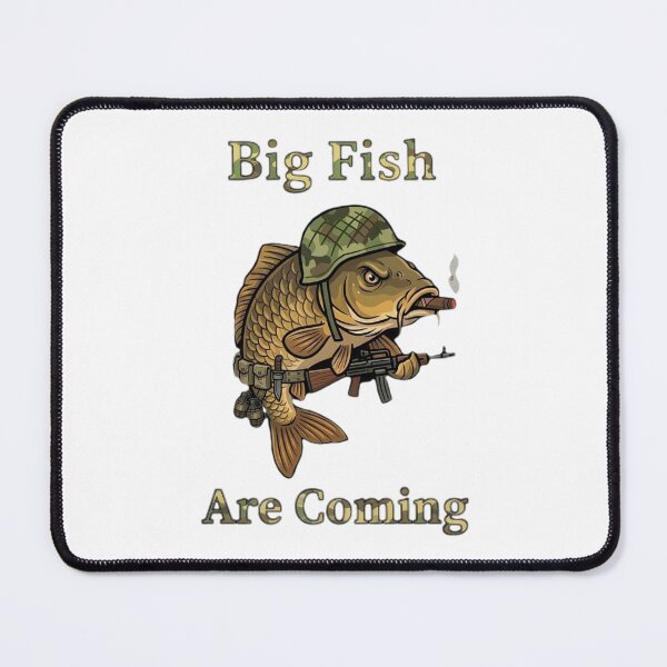 Item preview, Carp – Big Fish Are Coming Funny Fishing designed and sold by Stefanrajzer.