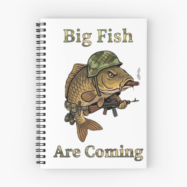 Item preview, Carp – Big Fish Are Coming Funny Fishing designed and sold by Stefanrajzer.