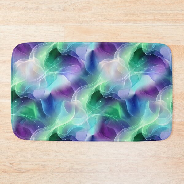 Item preview, Aurora Drift Seamless Pattern designed and sold by MoonwoodStudio.