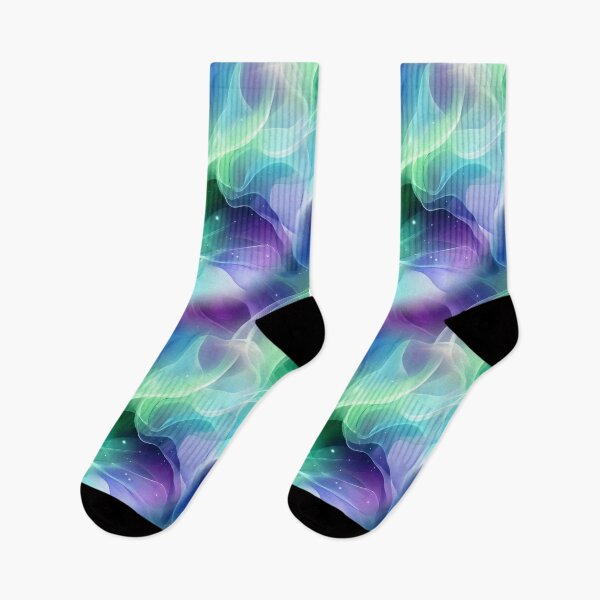 Item preview, Aurora Drift Seamless Pattern designed and sold by MoonwoodStudio.