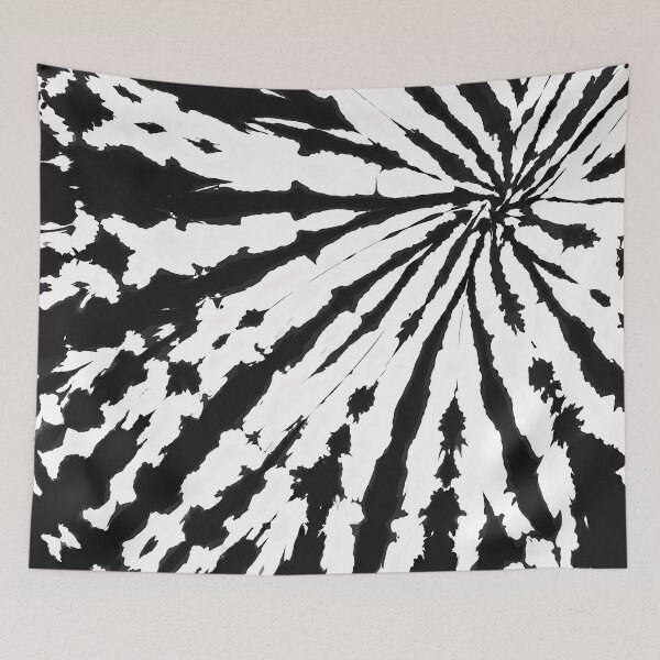 Item preview, Black White Spiral Tie-Dye designed and sold by Choorstar.