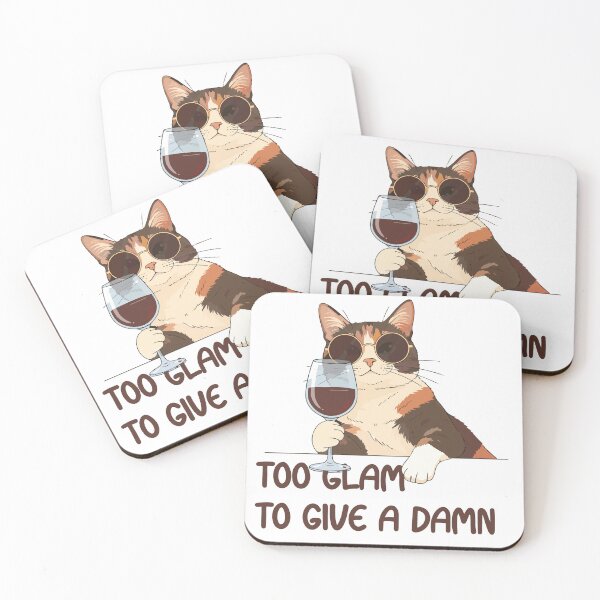 Item preview, Too Glam to give a DAMN designed and sold by Creative Owlet.