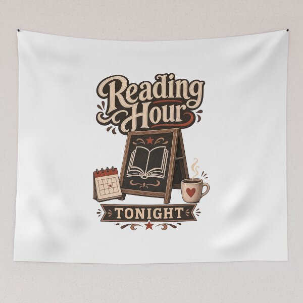 Item preview, Silent Book Club Reading Evening designed and sold by pirminio.