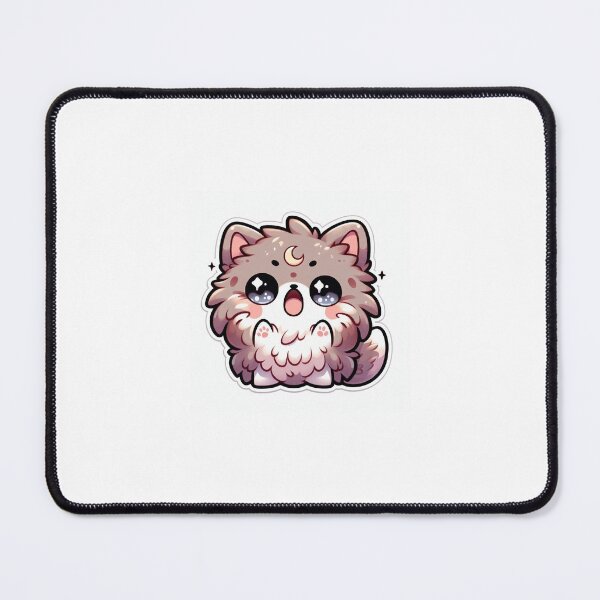 Item preview, Kawaii Halloween Werewolf Sticker designed and sold by PastelPawsArt.