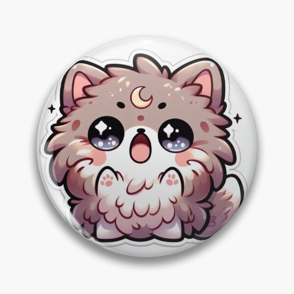 Item preview, Kawaii Halloween Werewolf Sticker designed and sold by PastelPawsArt.