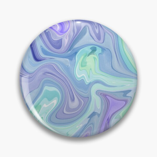 Item preview, Dreamy Pastel Marble Swirl Abstract Art | Lavender Mint Blue Fluid Design designed and sold by GemniShop.