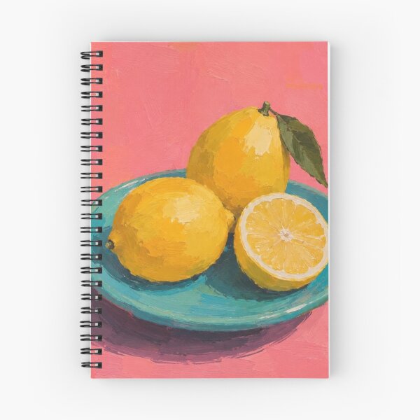 Item preview, Mediterranean Lemons Still Life - Modern Impressionist Painting designed and sold by CARRAANN.