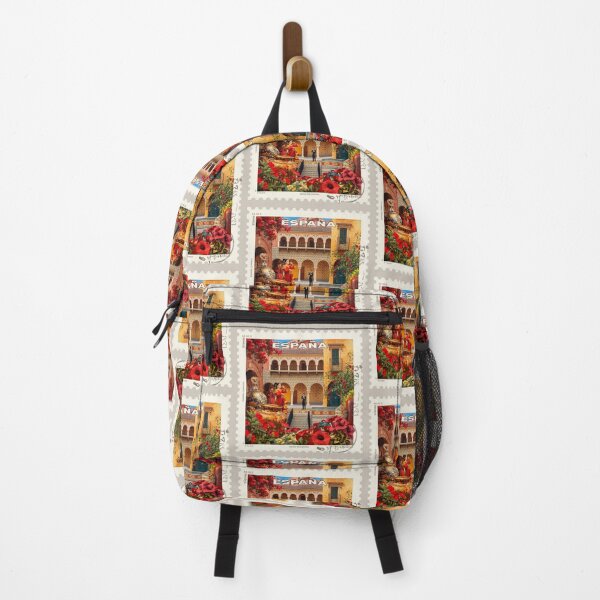 Item preview, España Postage Stamp – Flamenco, Spanish Architecture & Cultural Heritage Art designed and sold by Timeless Decor.