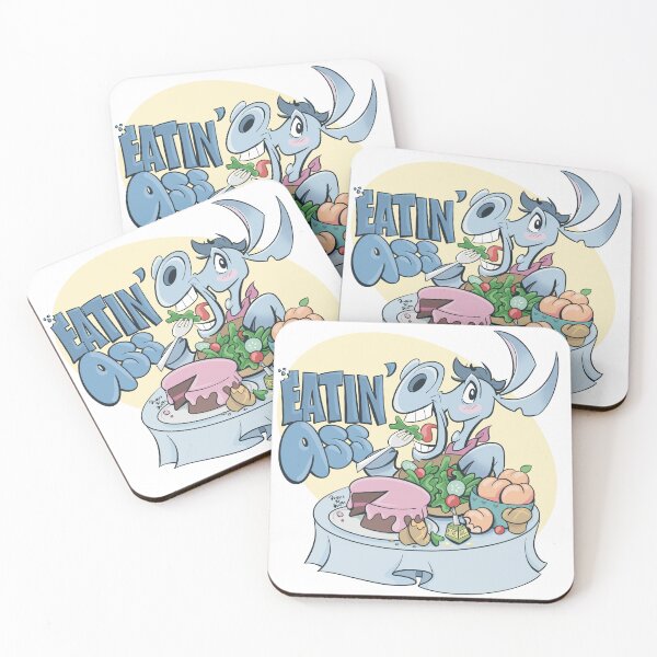 Aperçu de l'œuvre EATIN'ASS créée et vendue par DoodlesByScott.