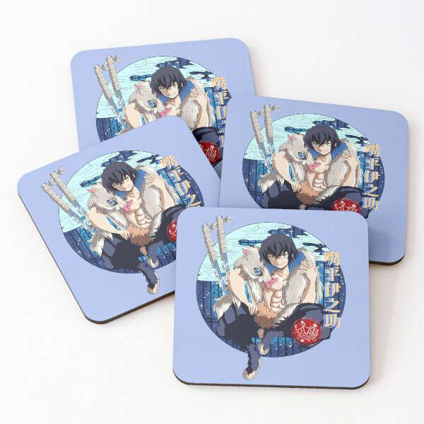 Item preview, Demon Slayer Inosuke Hashibira Moonlight Warrior – Anime Fanart designed and sold by lennonartwork.