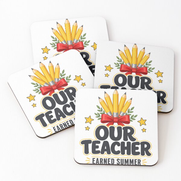 Item preview, Our Teacher Earned Summer Funny designed and sold by pirminio.