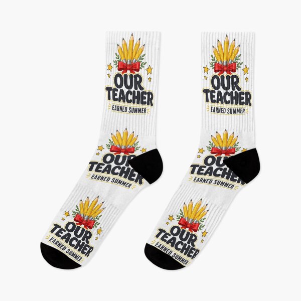 Item preview, Our Teacher Earned Summer Funny designed and sold by pirminio.