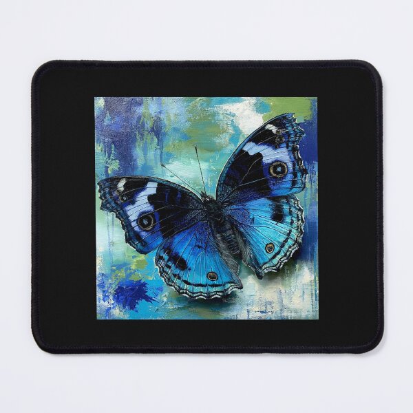 Item preview, Blue Pansy Butterfly (Junonia orithya): Nature's Living Sapphire #2 designed and sold by Helios Be. Lavsh.