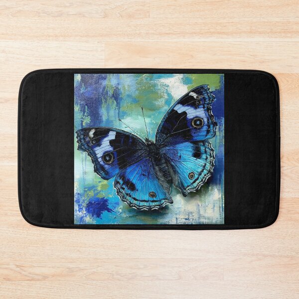 Item preview, Blue Pansy Butterfly (Junonia orithya): Nature's Living Sapphire #2 designed and sold by Helios Be. Lavsh.