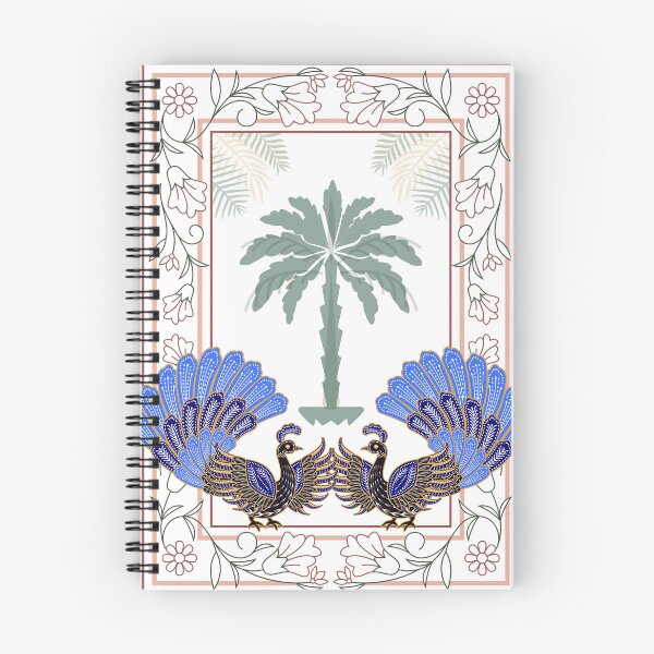Item preview, Elegant Peacock Palm Tree Tropical Ornamental Art designed and sold by Justyna93.