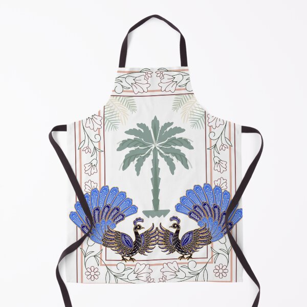 Item preview, Elegant Peacock Palm Tree Tropical Ornamental Art designed and sold by Justyna93.