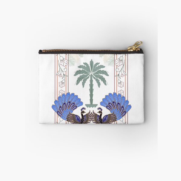 Item preview, Elegant Peacock Palm Tree Tropical Ornamental Art designed and sold by Justyna93.