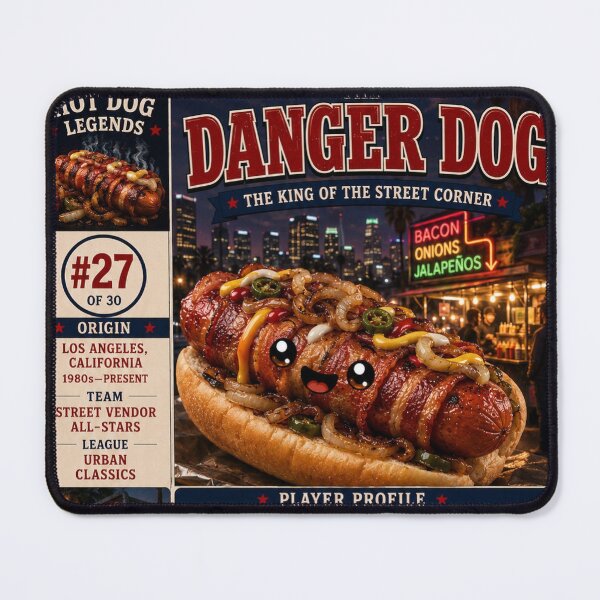 Item preview, Hotdog Heroes Danger Dog designed and sold by 1mooreroy.