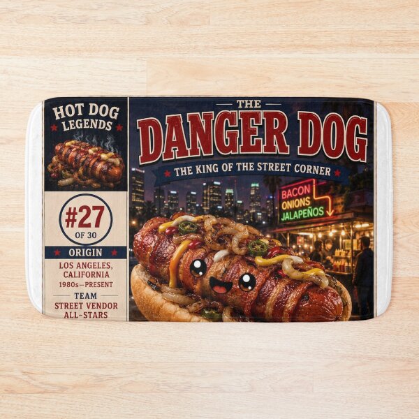 Item preview, Hotdog Heroes Danger Dog  designed and sold by 1mooreroy.