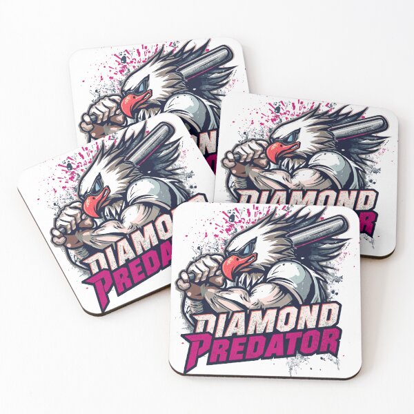 Item preview, Diamond Predator Eagle Baseball Design | Retro Sports Mascot Graphic Tee designed and sold by Vvmd.