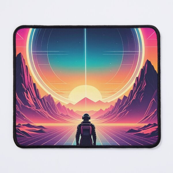 Item preview, a space traveler visiting alien planets designed and sold by PawelZmich.