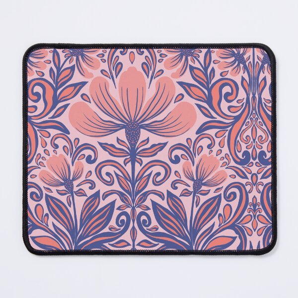 Item preview, Pink Vintage Floral Damask Pattern designed and sold by AneissPiaf.