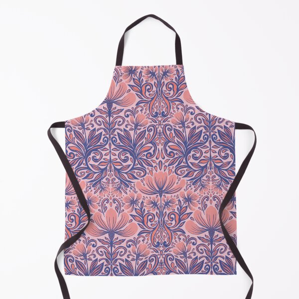 Item preview, Pink Vintage Floral Damask Pattern designed and sold by AneissPiaf.