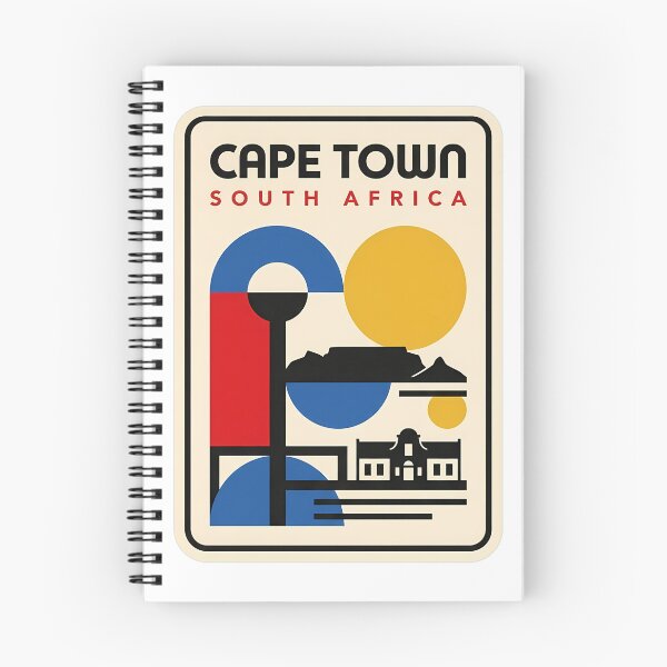Item preview, Retro Geometric Cape Town South Africa Travel Art designed and sold by k3rstman1.