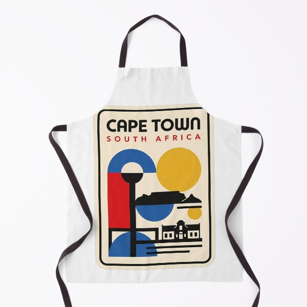 Item preview, Retro Geometric Cape Town South Africa Travel Art designed and sold by k3rstman1.
