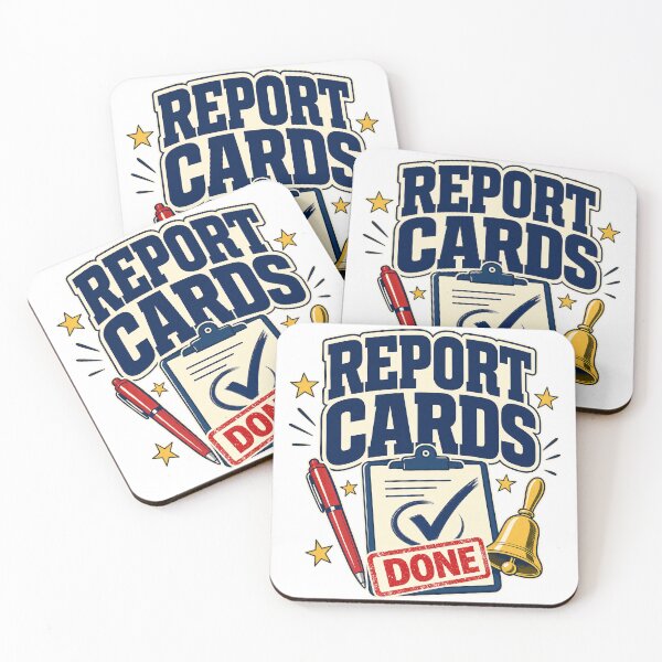 Item preview, Report cards ready, teacher humor designed and sold by pirminio.