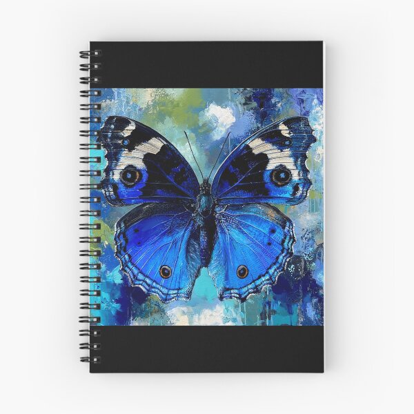 Item preview, Blue Pansy Butterfly (Junonia orithya): Nature's Living Sapphire #3 designed and sold by Helios Be. Lavsh.