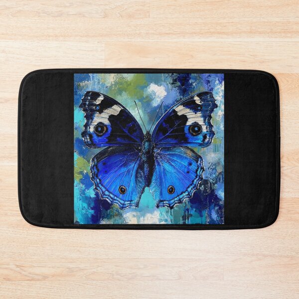 Item preview, Blue Pansy Butterfly (Junonia orithya): Nature's Living Sapphire #3 designed and sold by Helios Be. Lavsh.
