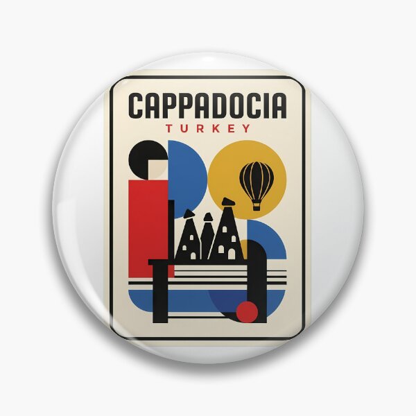 Item preview, Cappadocia Turkey Abstract Geometric Hot Air Balloon designed and sold by k3rstman1.